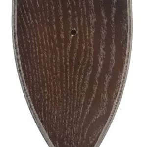 Aktuell Eurohunt Gehörnbrett klassisch 20x12cm Dunkel - Spitz
